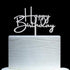 Happy Birthday Cake Topper, Mirror Silver Acrylic for Birthday Party Decorations