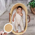 Ely's & Co. Patent Pending Waterproof Bassinet Sheet, 2 Pack Neutral Taupe Grey Splash & Stripes for Baby Girl and Boy
