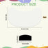 Lyreh Suction Solver Stickers for Stokke Tripp Trapp Tray, Peanut Shape Tray Suction Sticker Adhesive Placemat for High