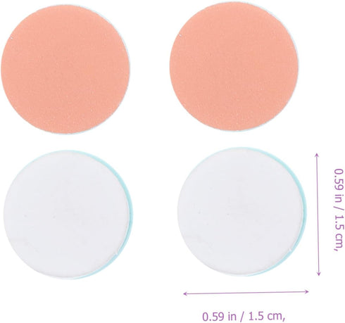 EPIGEIST 8-Piece Trimmer Baby Electric Nail Drill Replacement Heads Random Color Nail Grinding Pads Compatible