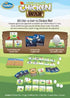ThinkFun Chicken War Game, Strategic Board Game with Fun Theme and Hilarious Artwork for Game Nights