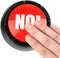 NO Button Desktop Sound Toy, Fun Stress Reliever for All Ages, Party Games Tools Holiday Supplies