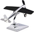MagicTech Solar Panel Power Airplane Propeller Car Ornaments Kirksite Material Decoration Science