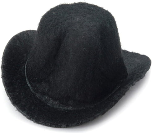 Darice Doll Hat: Black Felt Top Hat, 2 inches, 1 Piece