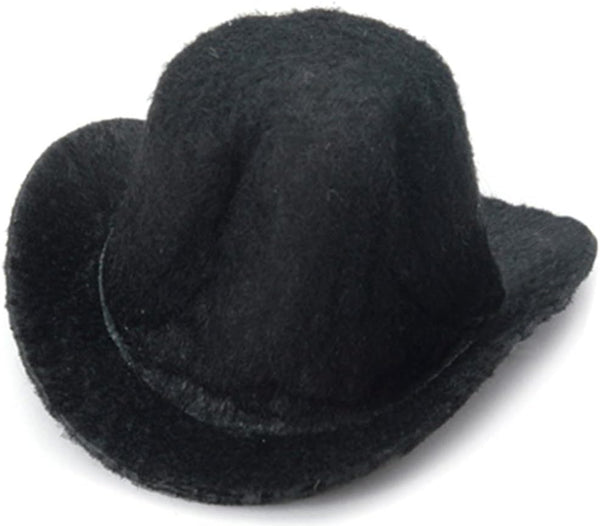 Darice Doll Hat: Black Felt Top Hat, 2 inches, 1 Piece