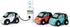 Tender Leaf Toys - Smart Car Set with 3 Pretend Electric Wooden Smart Cars and Charging Unit