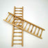Dollhouse Decoration Accessories, Miniature Fence Handrail 1:12, Cute House Mini Fence, Beige, 2 Pcs