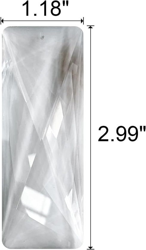 6 K9 A AXILIXI Chandelier Crystals prisms Pcs Crystal Pendant Replacement for Crystal Chandelier