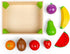 Set Bigjigs Toys Wooden Fruit Storage Crate - Role Play Food