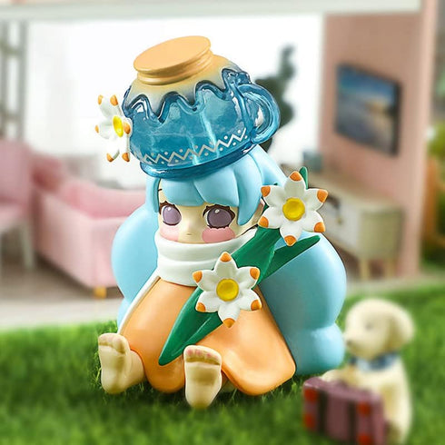 CORA Princess Flower Zodic Series Box Toys Blind Box Cute Collectible Figure Action Model for Birthday Surprise (3 Pack)