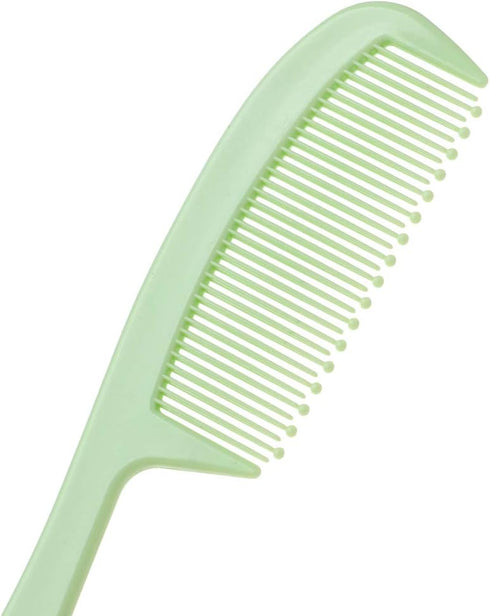 Junlinto 1 Set Baby Comb Brush Nursing Supplies Bathing Washing Hair Soft Bristle Round Tip Safe Head Massage