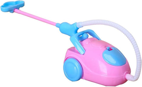 Set 7-11.5 inch E-TING Miniature Mop Dust Pan, Brush, Broom, Plastic Bucket Doll Housework Cleaning Supplies Tools