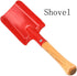 NUA Set 3 3 Garden Tool Pieces of Mini Metal rake Shovel TRO Knife Beach Sandbox (Suitable for Children Over Years Old)