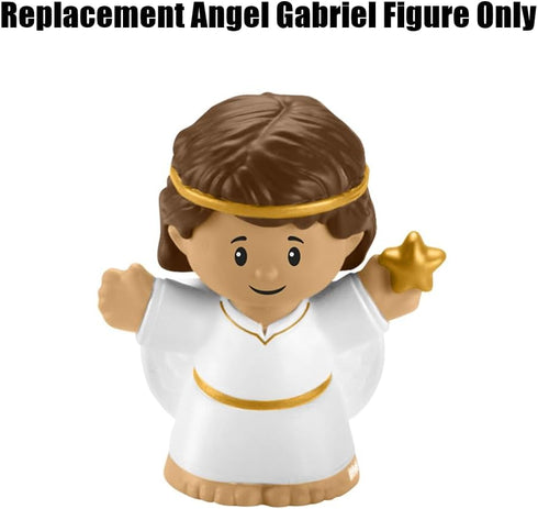 Replacement Angel Gabriel Figure for Fisher-Price Little-People Christmas Nativity Playset - HPP89