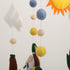 Duck Mobile - Handmade Mallard Duck Mobile with Clouds for a Hunting Farm Theme