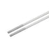 MECCANIXITY 304 Stainless Steel Push Rod Connector, Double End Threaded Rod for DIY RC Car, M4x250mm, 2 Pack