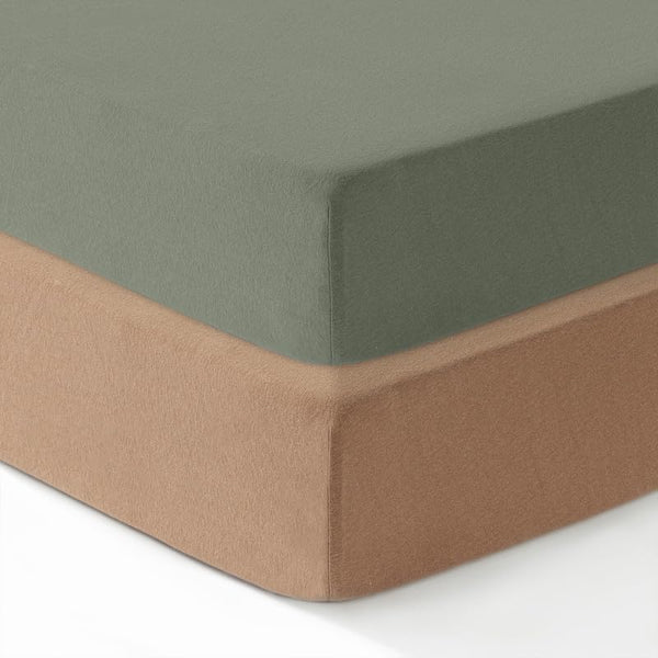Dreamology Cotton Jersey Crib Sheets Fitted,Boys,Girls,Soft,2 Pack,100% Cotton Crib Sheet,Standard Crib Sheets,Baby