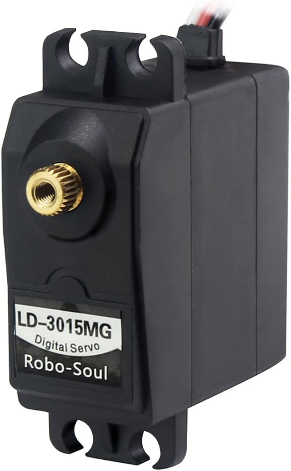 LD-3015MG Standard Full Metal Gear Digital Servo with 17kg High Torque for RC Robot Car