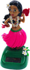 Solar Dancing Toys - Hula Girl Dancer Figures for Car Dashboard, Home Office, No Batteries Required