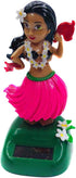 Solar Dancing Toys - Hula Girl Dancer Figures for Car Dashboard, Home Office, No Batteries Required