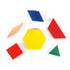 hand2mind Symmetry, (Set 250) Wood Pattern Blocks for Kids, Shapes for Kindergarten, Montessori Toys, Geometric Shapes