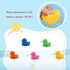 WAMSOLE 50 Pcs Multicolor Mini Rubber Ducks Baby Bath Toy ,Children Squeak and Float Colored Small Ducks in Bulk