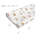 iEvolve Changing Pad Cover, Ultra Soft Minky Dots for Baby Boys and Girls, Breathable Changing Table Sheet