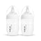 Gulicola Natural PP Baby Breastfeeding Bottles Newborn Set 2 Pack, Slow Flow