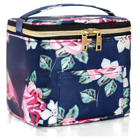 Teamoy Breastmilk Cooler - Bottle Bag for 4 Large 5 Oz Bottles, Perfect for Working Moms, Peony