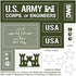 BMC Bulldozer Building Playset - Classic Army Corps of Engineers Plastic Army Men