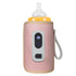 Hamwesh 5 Baby Milk Bottle Warmer, Speeds Heat Keeper, Intelligent Temperature Control, USB Portable, for Travel Work