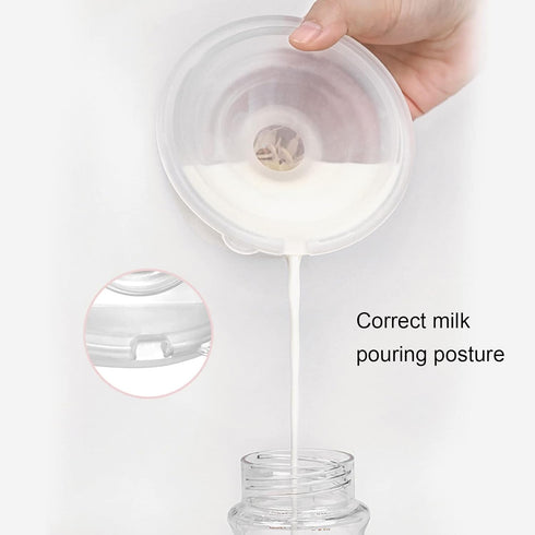 Srliya 240ml, Wearable Breast Pump Cup, Hands complimentary Design, Integrated Milk Collector, Ideal for Postpartum