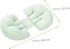 U-Shaped Maternity Pillow for Abdominal and Waist Support - Ideal for Pregnancy