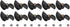 10PCS FT009 Set FT009 RC Boat Propellers High Speed Brushless Replacement Propeller for Remote Control Racing Boat