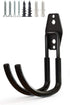 Wall Mount Baby Stroller Hanger, Steel Garage Tool Storage Organizer, Baby Stroller Rack Holder (Black)