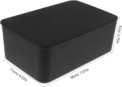 HEALLILY Wet Wipes Storage Box Wipe Box Cover Lid Plastic Face Towel Holder Easy Access Sturdy Construction