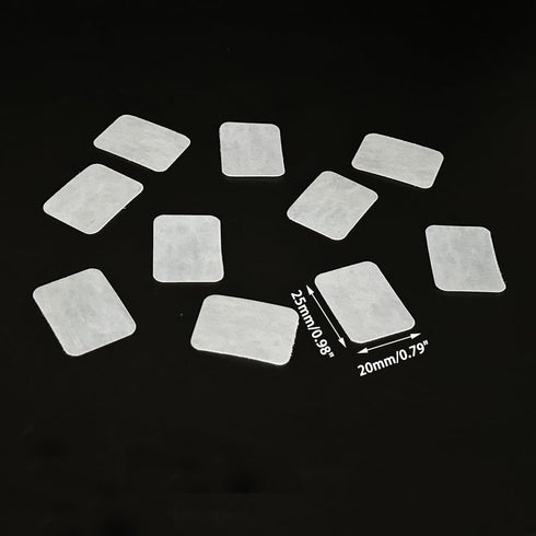URIMPAVIDO 20PCS (25x20mm Shape1) RC Plane Hinge Folding Leaf Paper Hinges Model Aileron Tail Wing Connector for RC