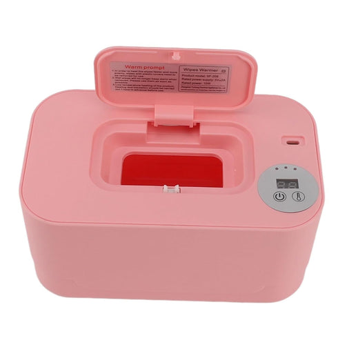 Focket Baby Wipe Warmer, USB Powered Constant Temperature Wet Wipes Dispenser, Diaper Wipe Warmer with Removable Holder