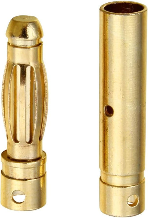 10 Pairs Hobbypark Female Male 4mm Gold Bullet Connector Plug for RC Battery ESC Motor Wire