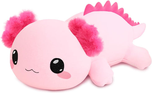 TOYSYM Weighted Stuffed Animals, 3.74 lbs Axolotl Stuffed Animal with Weighted Beads,