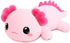 TOYSYM Weighted Stuffed Animals, 3.74 lbs Axolotl Stuffed Animal with Weighted Beads,