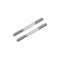 MECCANIXITY 304 Stainless Steel Push Rod Connector - Double End Threaded Rod for DIY RC Car, Boat, Airplane, Helicopter
