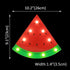 LED Marquee Signs Watermelon Night Lights, Battery Operated Watermelon Shaped Desk Table Lamp for Christmas Kids, Baby