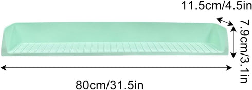 Generic Counter Splash Guard for Bathtub | Silicone Bathroom Shield - Bath Tub Splash Guard for Kids,for Bathroom