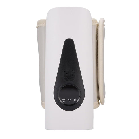 Walmeck Portable Baby Bottle Warmer Rechargeable 6 Gears Fast Milk Wrap for Travel