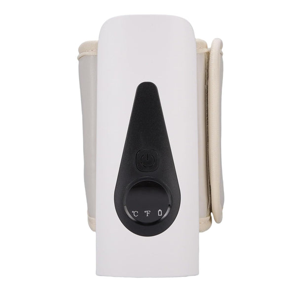 Walmeck Portable Baby Bottle Warmer Rechargeable 6 Gears Fast Milk Wrap for Travel
