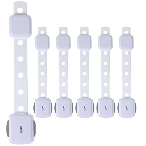 Fursafe&Q Cabinet Locks Baby Proofing, Baby Drawer Safety Locks -Adhesive Child Safety