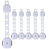 Fursafe&Q Cabinet Locks Baby Proofing, Baby Drawer Safety Locks -Adhesive Child Safety