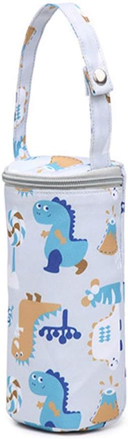 QERPON Milk Water Warmer Insulated Bag Baby Nursing Bottle Heater Freshness Preserved Feeding Bottle Bag for Car Travel