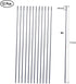 M3 11.8Inch 304 12Pcs Pushrod Connector Stainless Steel Rod Linkage for RC Model Airplane Helicopter Boat Car DIY Parts